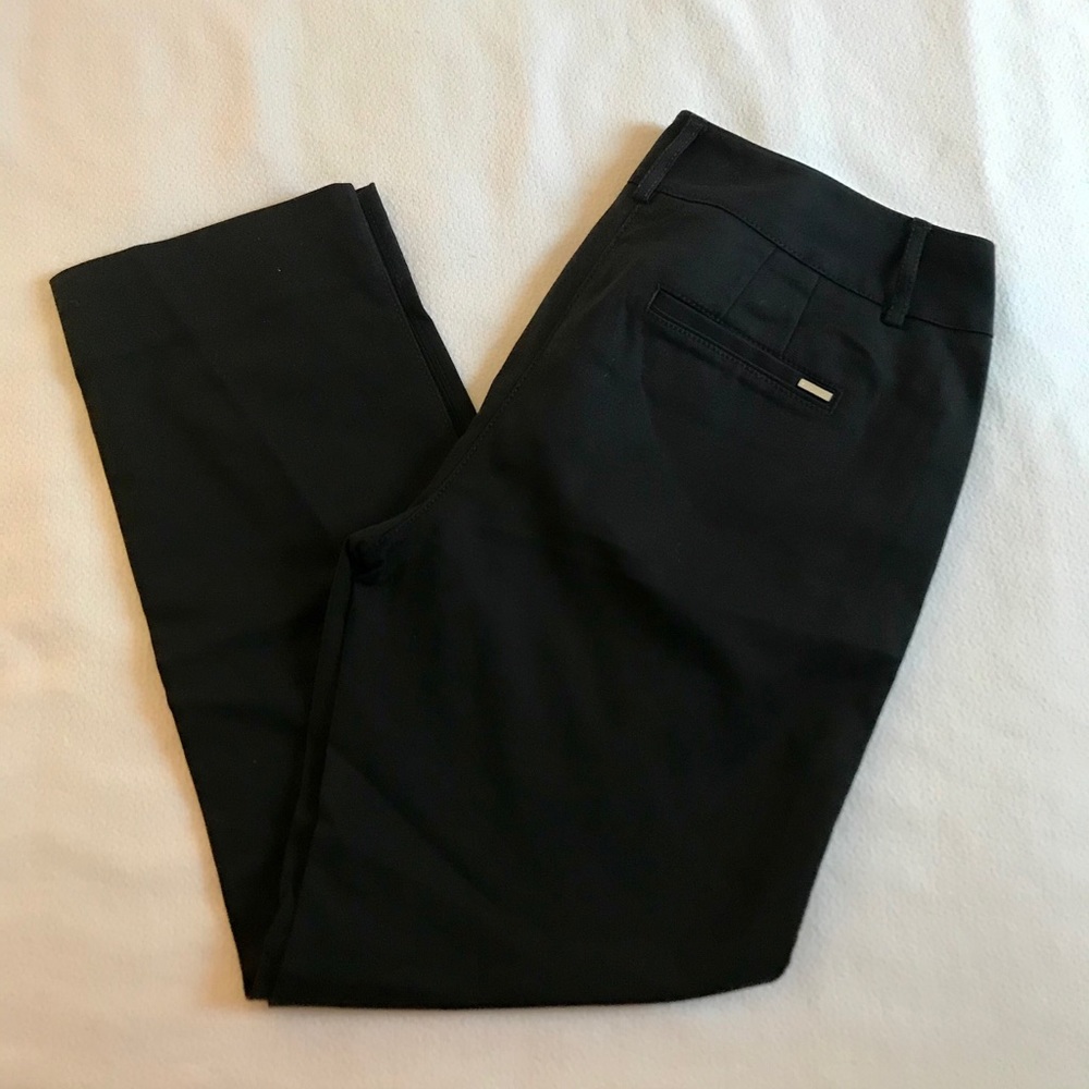 White House Black Market black ankle pants
